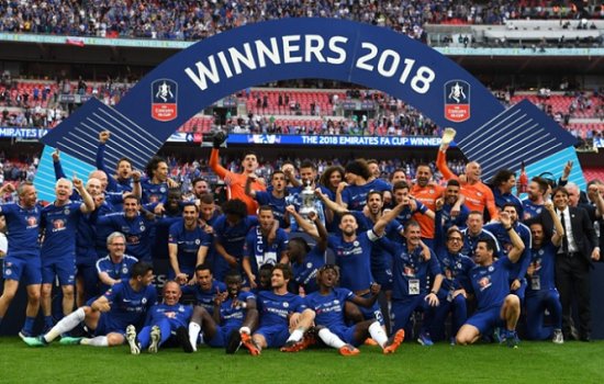 Гол Азара принёс Челси победу в финале Кубка Англии над Манчестер Юнайтед