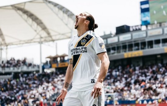 Ибрагимович получил красную карточку в матче MLS за удар соперника: видео