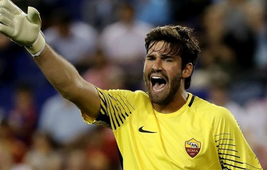 Рома готова продать Алиссона Ливерпулю за 90 миллионов евро