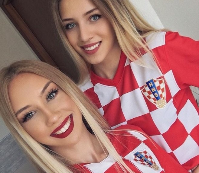 Красивые фанатки сборной Хорватии на ЧМ-2018 в России: фото Красивые фанатки сборной Хорватии на ЧМ-2018 в России: фото