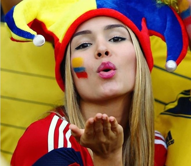 Соблазнительные фанатки сборной Колумбии на ЧМ-2018 в России: фото Соблазнительные фанатки сборной Колумбии на ЧМ-2018 в России: фото