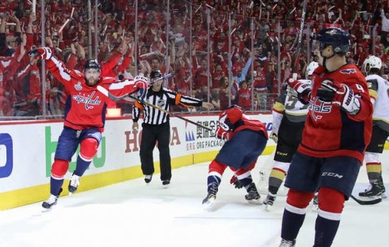 Голы Овечкина и Кузнецова принесли Вашингтону победу над Вегасом в 3-ем матче финала Кубка Стэнли