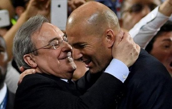 Зидан покинул пост главного тренера Реала из-за конфликта с Пересом