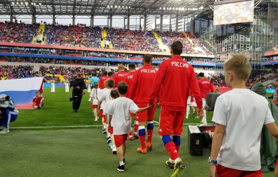 Россия – Турция: счёт после 1-го тайма в пользу хозяев 