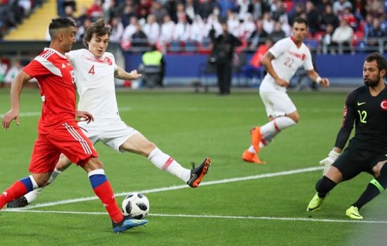 Россия не смогла обыграть Турцию в домашнем товарищеском матче 