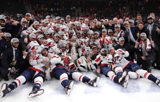 Вашингтон Кэпиталз выиграл Кубок Стэнли, церемония награждения: видео