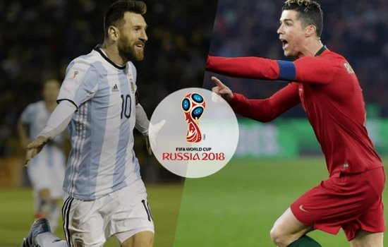 Букмекеры предлагают определить, кто забьёт больше на ЧМ-2018 – Месси или Роналду?