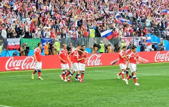 Россия – Саудовская Аравия. Гол Газинского. ВИДЕО