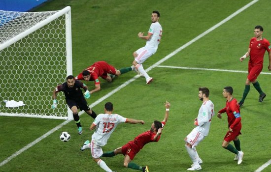 Португалия и Испания разыграли результативную ничью в 1-ом туре ЧМ-2018