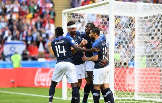 Франция вырвала победу у Австралии в матче чемпионата мира-2018