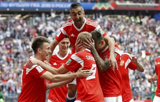 Прогноз и коэффициенты на выход сборной России из группы на ЧМ-2018