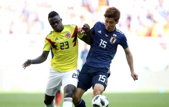 Япония вырвала победу у Колумбии в стартовом туре чемпионата мира-2018