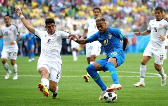 Бразилия в компенсированное время вырвала победу у Коста-Рики в матче ЧМ-2018