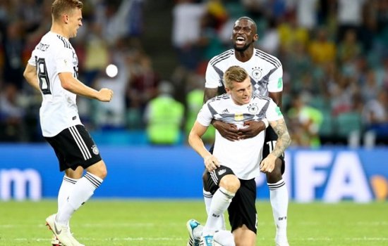 Германия в добавленное время вырвала победу у Швеции в матче ЧМ-2018