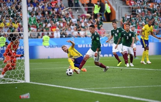 Швеция разгромила Мексику и вышла в плей-офф чемпионата мира-2018