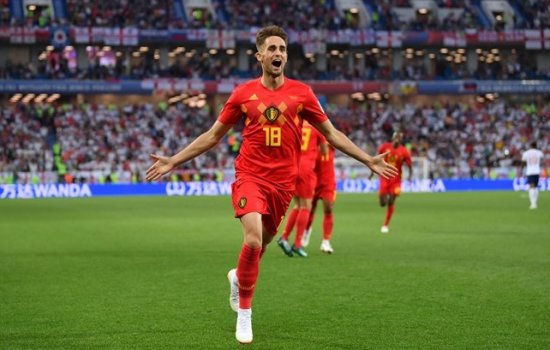 Англия – Бельгия. Гол Янузая. ВИДЕО