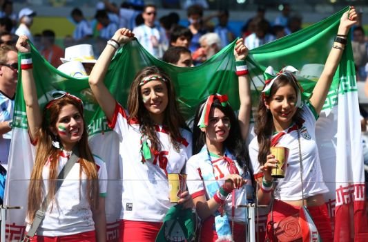 Иранские болельщицы без хиджаба на ЧМ-2018: фото