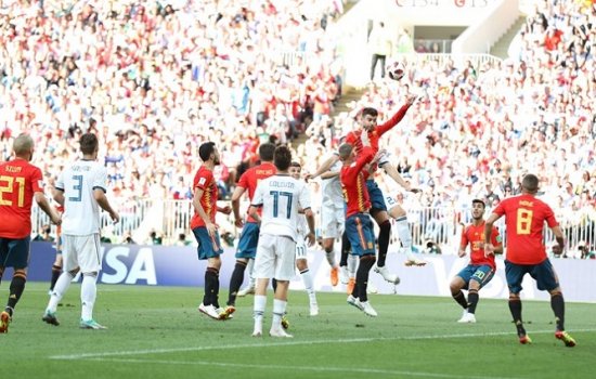 Россия – Испания: счёт после 1-го тайма ничейный