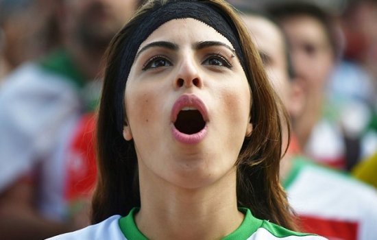 Иранские болельщицы без хиджаба на ЧМ-2018: фото