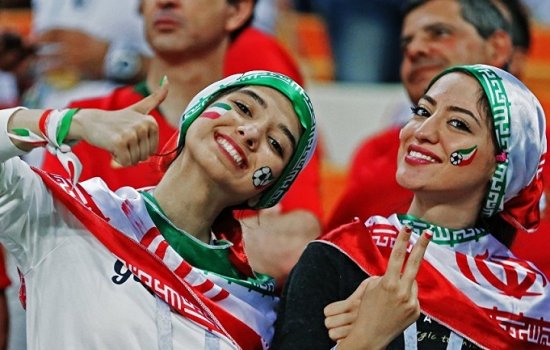 Иранские болельщицы без хиджаба на ЧМ-2018: фото