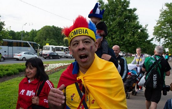 В Москве ограбили болельщика сборной Колумбии