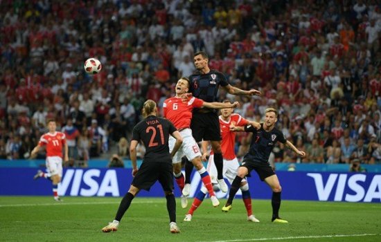 Матч 1/4 финала ЧМ-2018 Россия – Хорватия стал самым рейтинговым на украинском ТВ