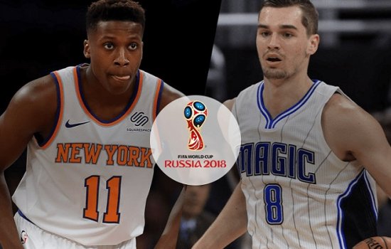 Баскетболисты Нью-Йорк Никс поспорили на результат финального матча ЧМ-2018