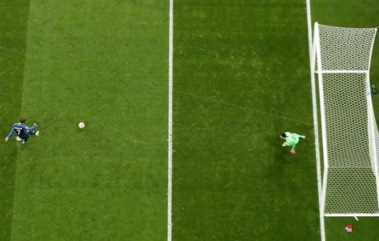 Франция – Хорватия. Гол Гризманна с пенальти. ВИДЕО