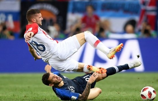 Франция – Хорватия: счёт после 1-го тайма в пользу синих