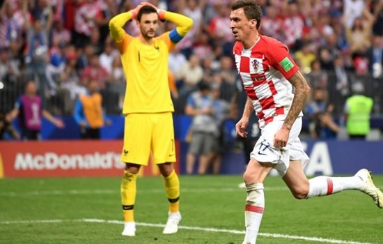 Франция – Хорватия. Гол Манджукича. ВИДЕО