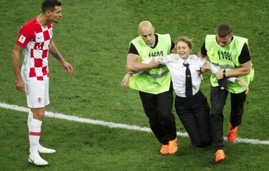 Акция Pussy Riot смазала впечатление о чемпионате мира