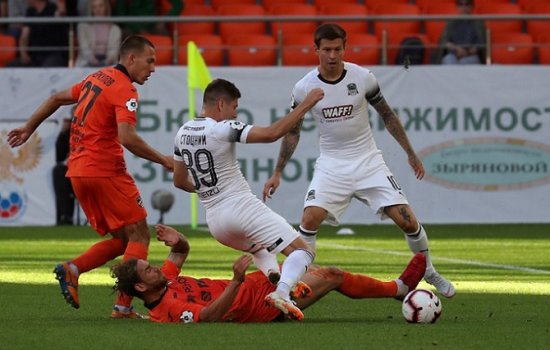 Урал – Краснодар: голы, видеообзор матча