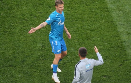 Гол Шатова принёс Зениту победу над тульским Арсеналом