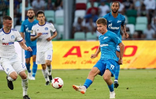 Динамо Мн – Зенит: голы, видеообзор матча