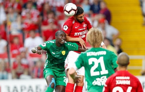 Спартак – Анжи: голы, видеообзор матча