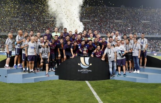 Барселона победила Севилью в Суперкубке Испании: голы, видеообзор матча