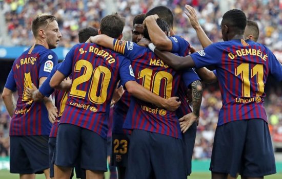 Барселона нокаутировала Уэску 8-ю забитыми мячами: голы, обзор матча (Видео)