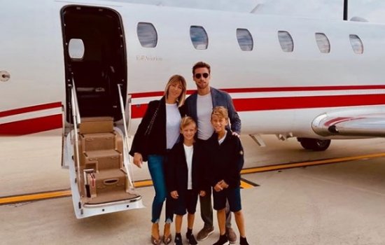 Итальянец Маркизио отправился с семьёй в Санкт-Петербург: фото