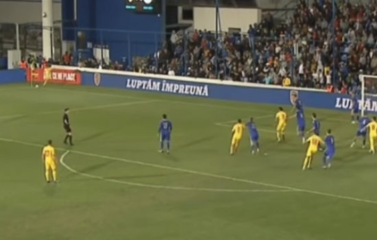Сын Георге Хаджи забил потрясающий гол с углового (Видео)