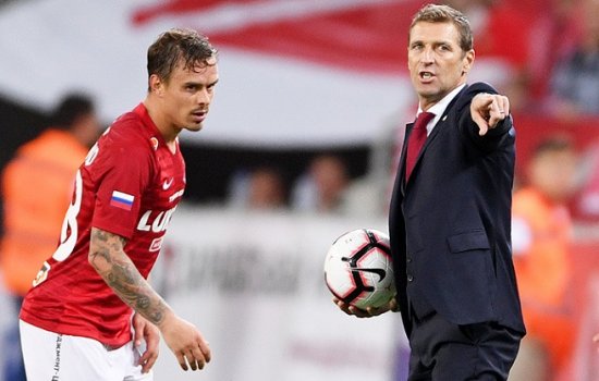 Глушаков и Ещенко отстранены Каррерой от тренировок с основой Спартака