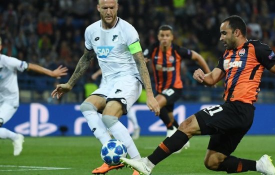 Шахтёр избежал домашнего поражения в матче ЛЧ с Хоффенхаймом: голы, обзор матча (Видео)