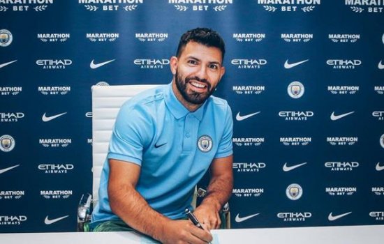 Манчестер Сити перезаключил контракт с Агуэро до лета 2021-го года