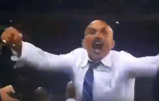 Спаллетти отметил гол и был удален на 94-й минуте (Видео)