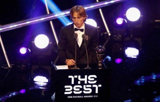 Модрич стал лучшим футболистом 2018-го года по версии ФИФА (Фото)