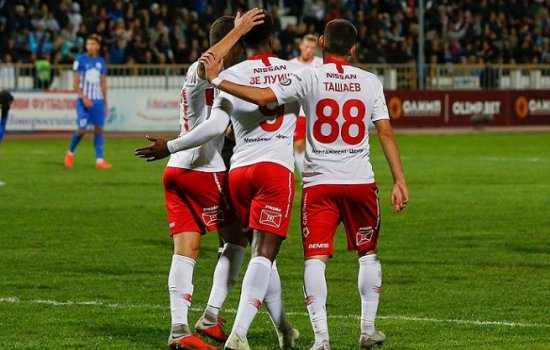 Спартак выстоял победу в Новороссийске и вышел в 1/8 финала Кубка России: гол, обзор матча (Видео)