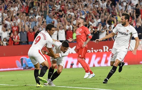 Севилья Промеса разгромила дома мадридский Реал: голы, обзор матча (Видео)