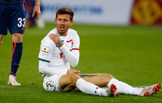 Смолова из-за операции на плече «выключили» из строя на месяц-полтора