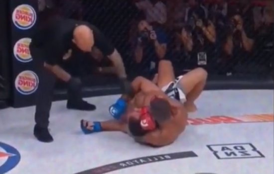 Корешков был «задушен» Лимой до потери сознания: ММА (Видео)