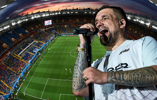 Футбольный газон Ростов-Арены не пострадал после концерта Басты