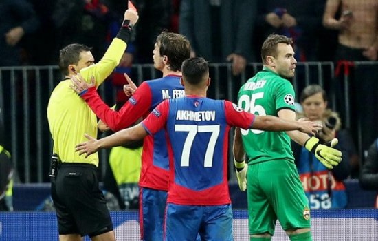 ЦСКА лишён шансов опротестовать удаление Акинфеева